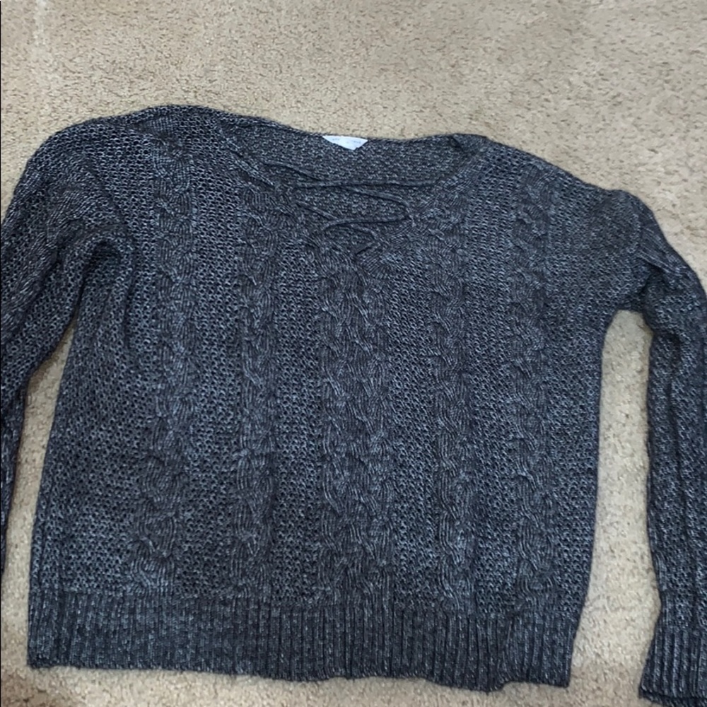 Grey sweater